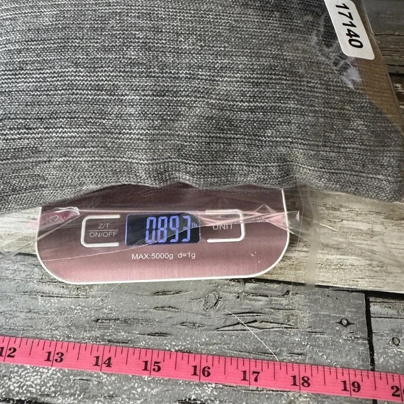 Flag & Anthem Sweater Mens Medium Gray 1/4 Zip Pullover Cotton FW22 Casual - Picture 12 of 12